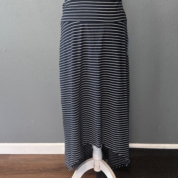 Columbia High Low Skirt Womens Large Blue White NWT Outdoor Casual - Picture 3 of 7